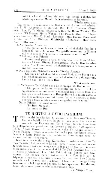 Issue page