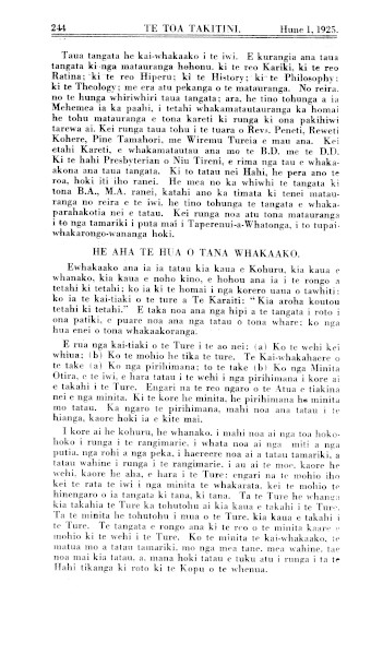 Issue page