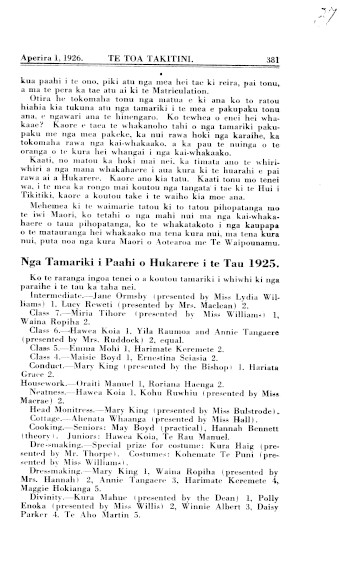 Issue page