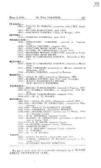Issue page