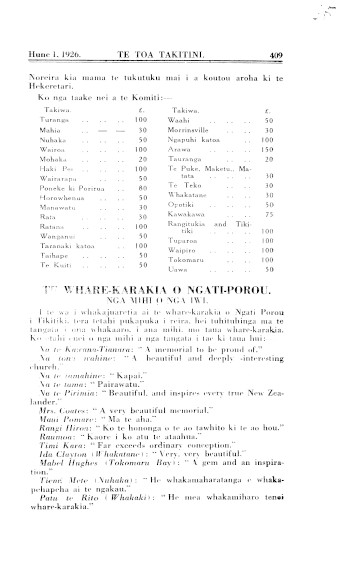 Issue page
