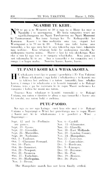 Issue page