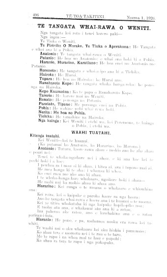 Issue page