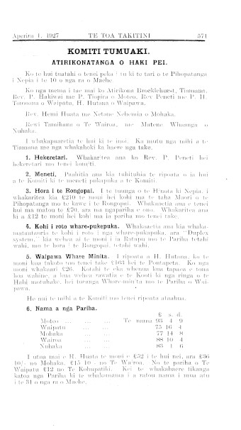 Issue page
