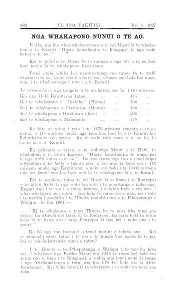 Issue page