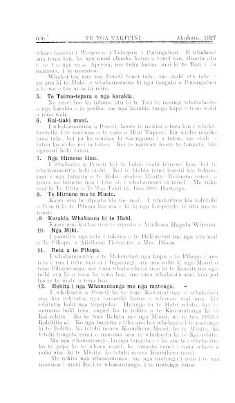 Issue page