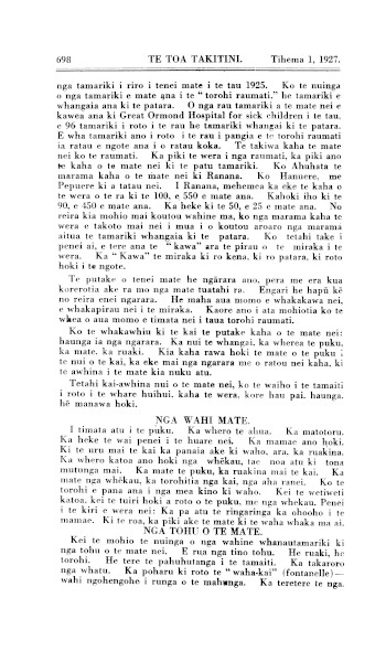 Issue page