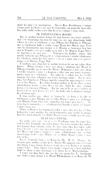 Issue page