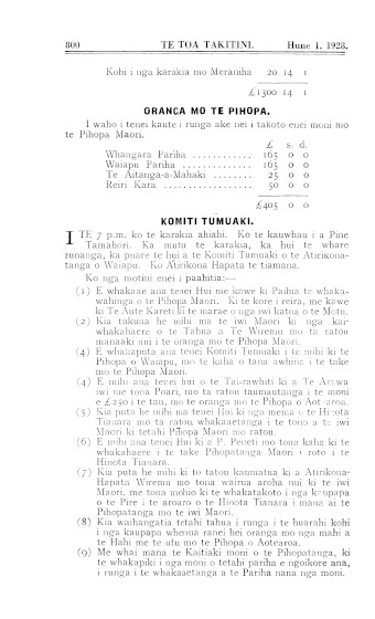 Issue page