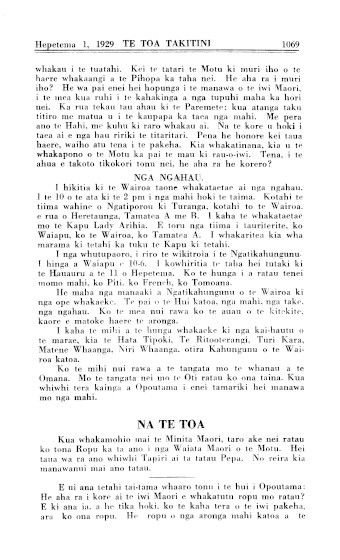 Issue page