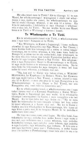 Issue page