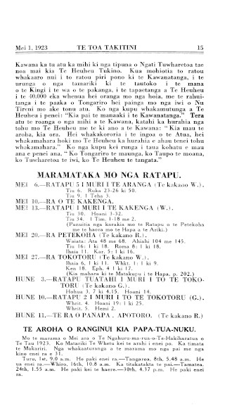 Issue page