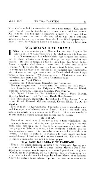 Issue page