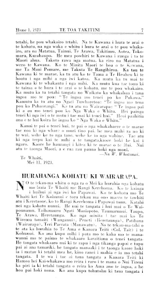 Issue page