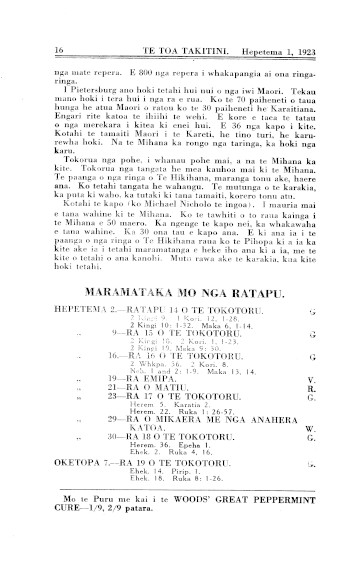 Issue page