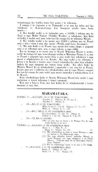 Issue page