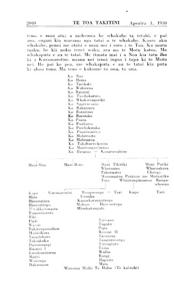 Issue page