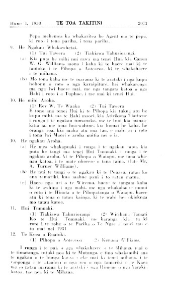 Issue page