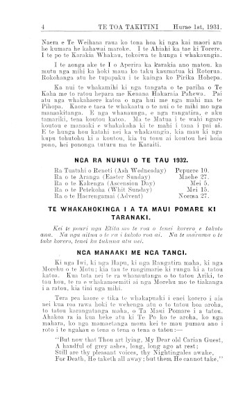 Issue page