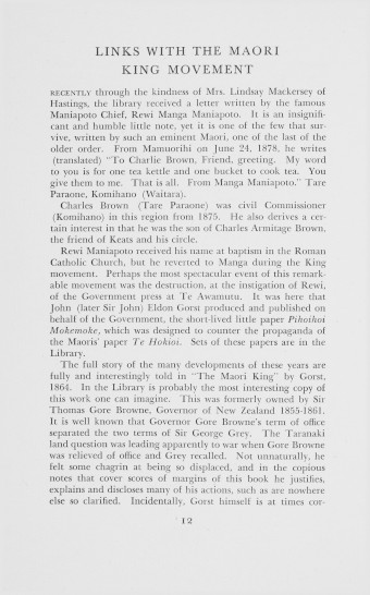Issue page