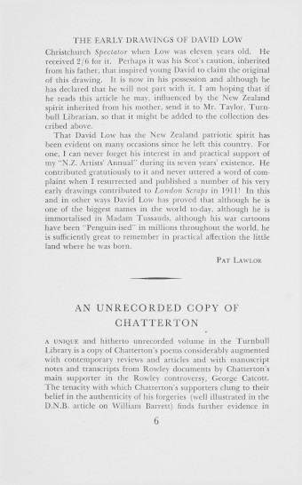 Issue page