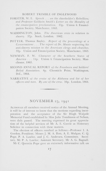 Issue page