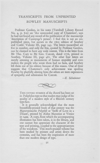 Issue page