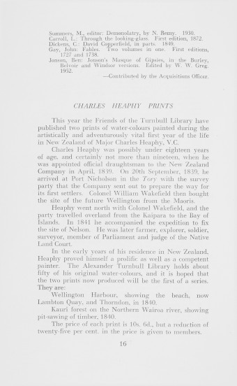 Issue page