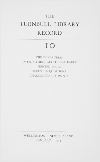 Issue page