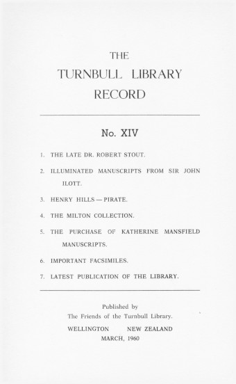 Issue page