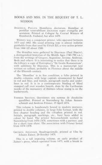 Issue page