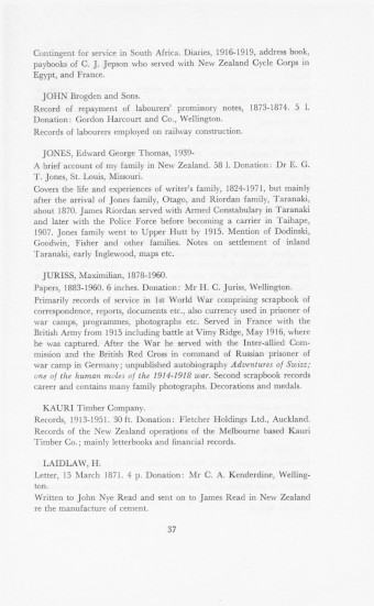 Issue page