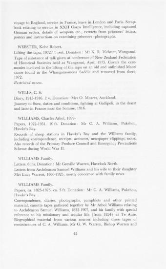 Issue page