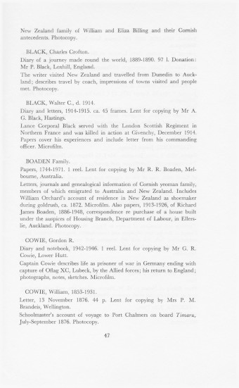 Issue page