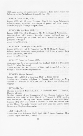 Issue page