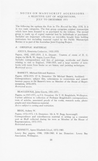 Issue page