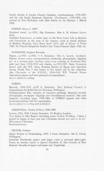 Issue page