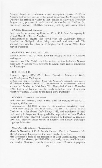Issue page