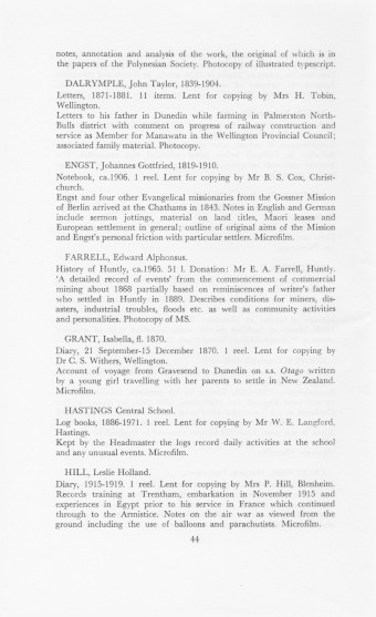 Issue page