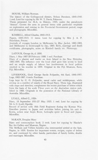 Issue page