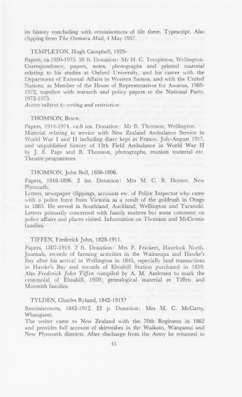 Issue page