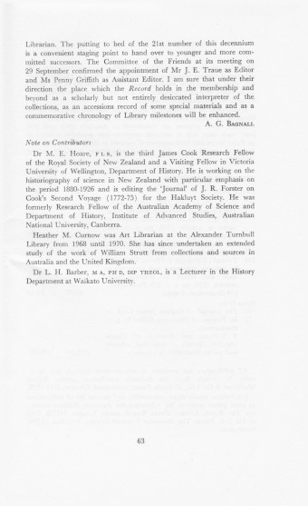 Issue page