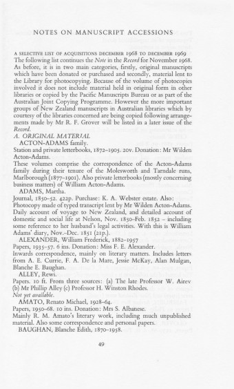Issue page