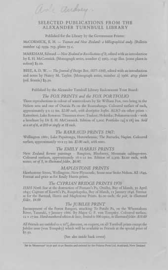 Issue page