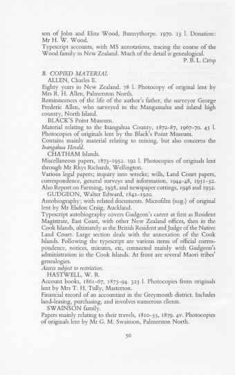 Issue page