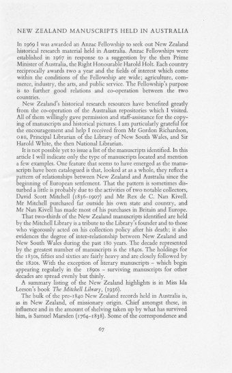 Issue page