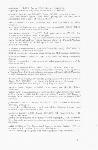 Issue page