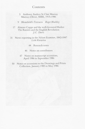 Issue page