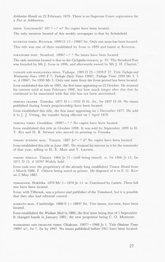 Issue page