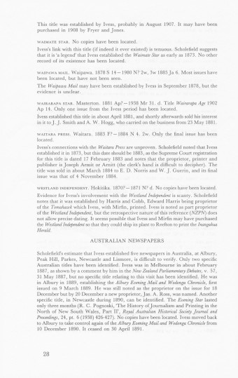 Issue page